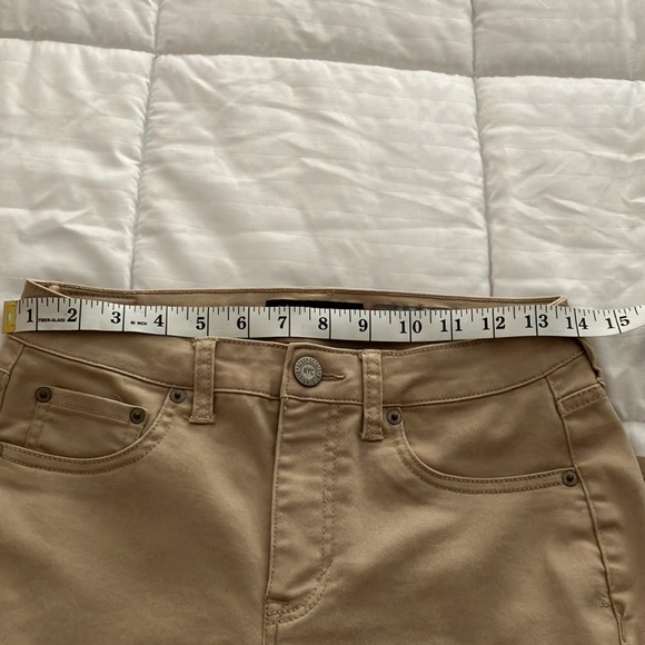 AEROPOSTAL HIGH WAISTED JEGGING BEIGE WOMEN’S PANTS SIZE 4 SHORT/COURT - Picture 7 of 10